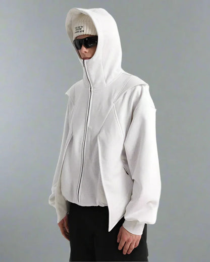 Ultimate Stylish Zip Hoodie -  high-quality fabric - Stylish Double Zip Hoodie for Active Lifestyles