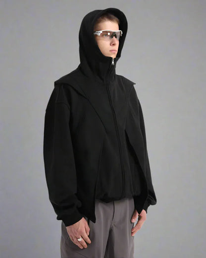 Ultimate Stylish Zip Hoodie -  stylish hoodie - Stylish Double Zip Hoodie for Active Lifestyles