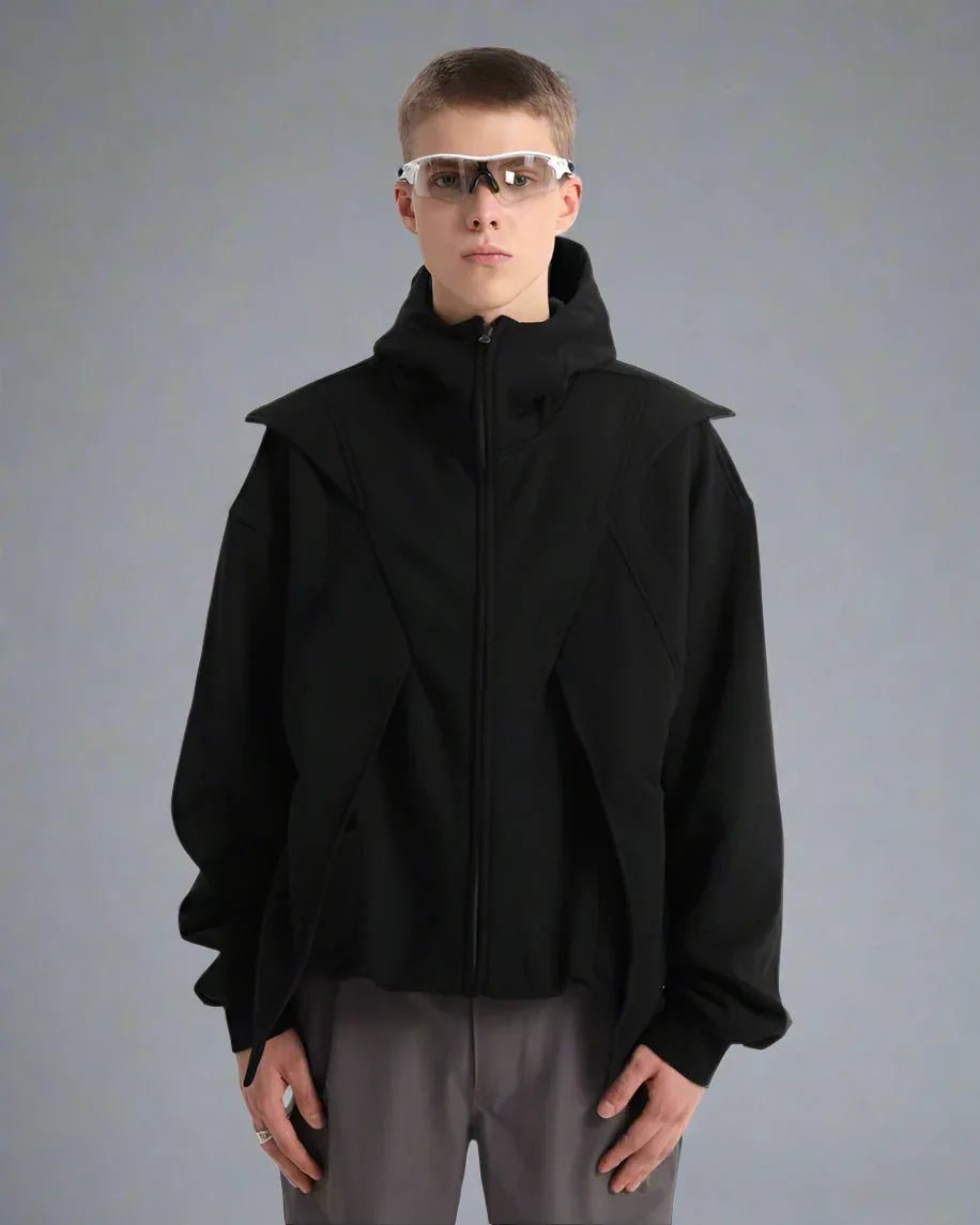 Ultimate Stylish Zip Hoodie - zip hoodie - Stylish Double Zip Hoodie for Active Lifestyles
