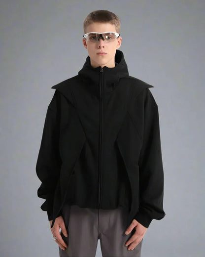 Ultimate Stylish Zip Hoodie - zip hoodie - Stylish Double Zip Hoodie for Active Lifestyles