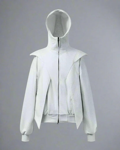 Ultimate Stylish Zip Hoodie - zip hoodie - Stylish Double Zip Hoodie for Active Lifestyles