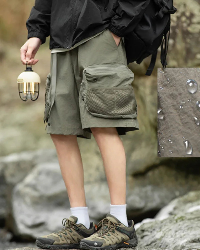 Ultimate Summer Adventure Shorts -  outdoor shorts - Multi-Pocket Sports Shorts for Outdoor Fun