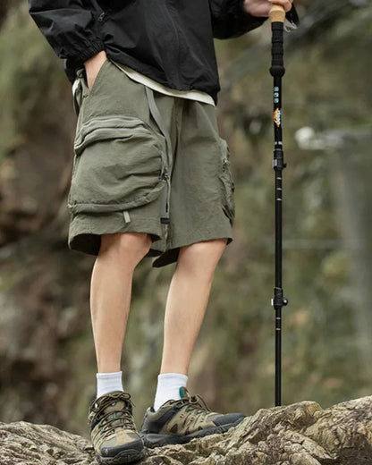 Ultimate Summer Adventure Shorts - quick-drying shorts - Multi-Pocket Sports Shorts for Outdoor Fun