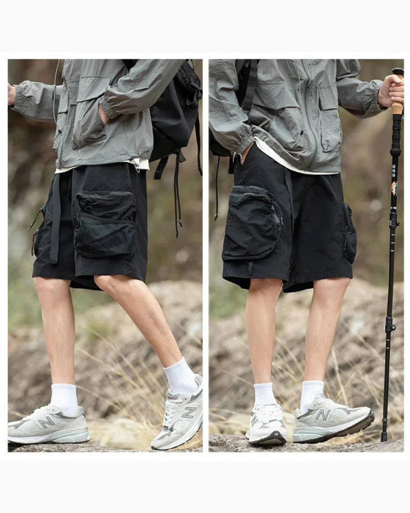 Ultimate Summer Adventure Shorts - summer shorts - Multi-Pocket Sports Shorts for Outdoor Fun