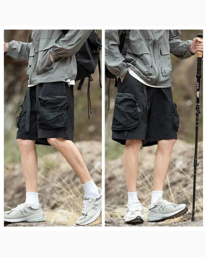 Ultimate Summer Adventure Shorts - summer shorts - Multi-Pocket Sports Shorts for Outdoor Fun