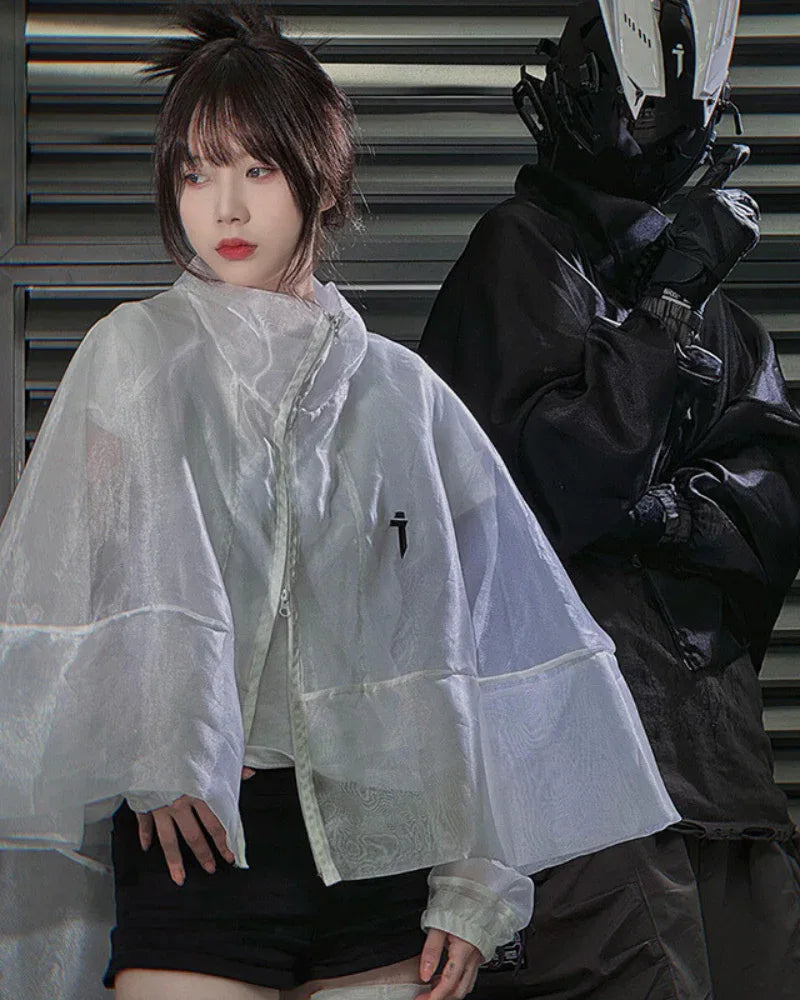 Ultimate Sun Protection Cape -  techwear - Stylish Sun Protection Cape for Versatile Outfits