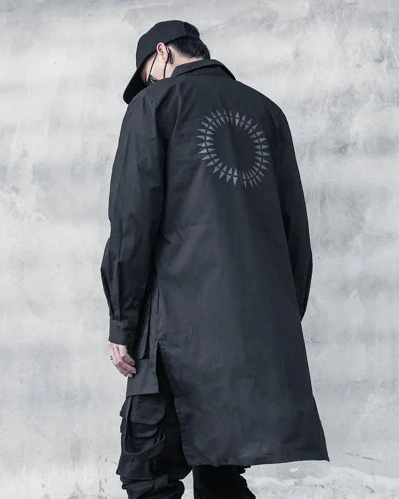 Ultimate Sun Protection Long Coat -  comfortable outerwear - Techwear Long Coat for Ultimate Sun Protection