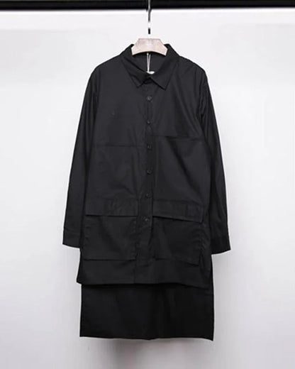 Ultimate Sun Protection Long Coat -  high-quality materials - Techwear Long Coat for Ultimate Sun Protection