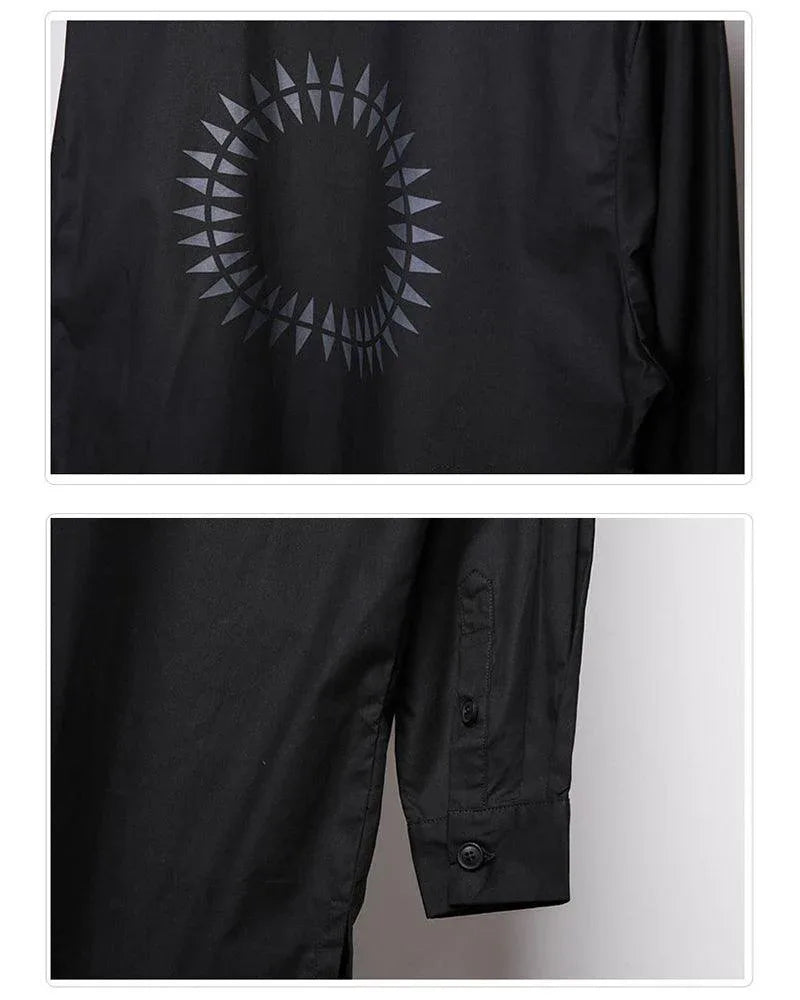 Ultimate Sun Protection Long Coat - stylish techwear coat - Techwear Long Coat for Ultimate Sun Protection