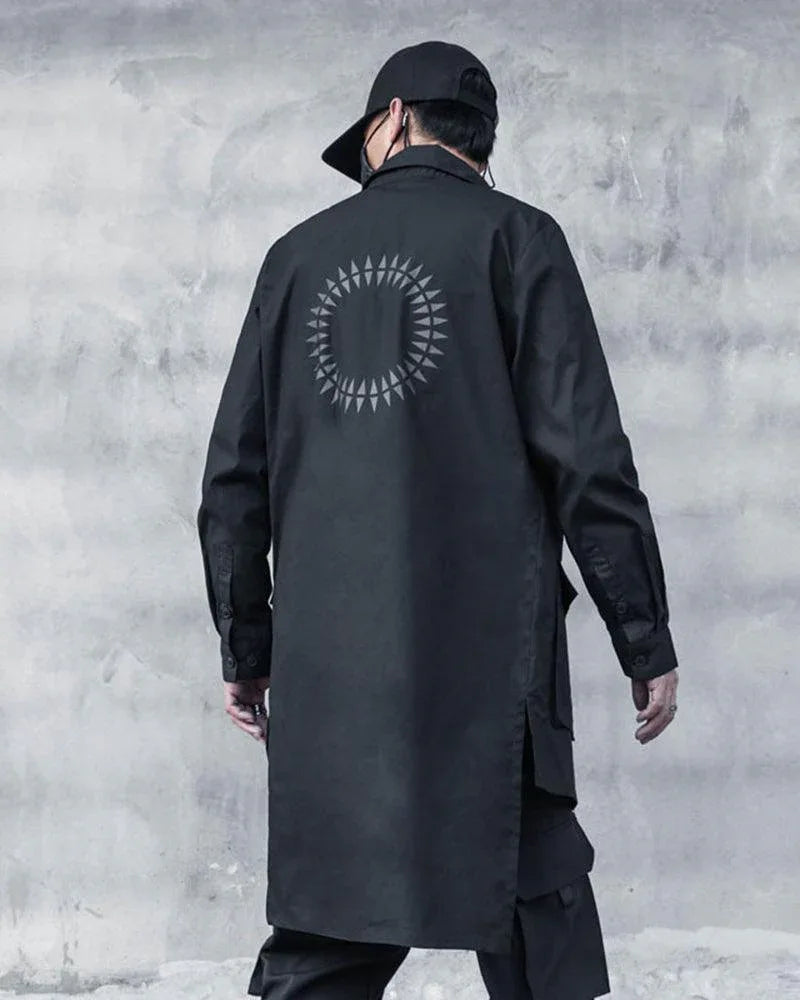 Ultimate Sun Protection Long Coat - sun protection - Techwear Long Coat for Ultimate Sun Protection