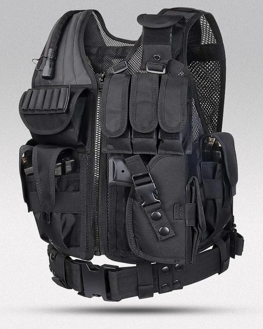 Ultimate Tactical Combat Vest - breathable tactical vest - Tactical Combat Vest for Everyday and Outdoor Use