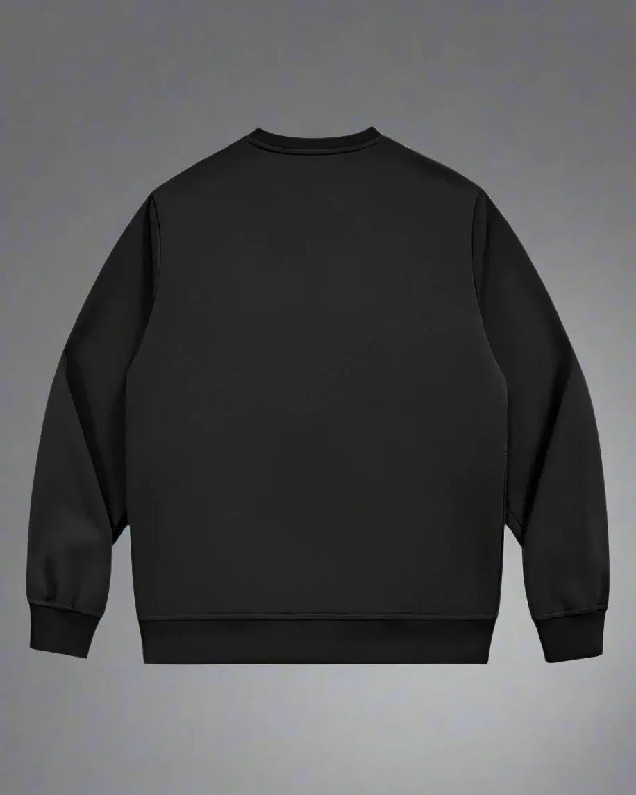 Ultimate Tactical Crew Sweatshirt -  black sweatshirt - Cyberpunk Tactical Crew Sweatshirt for Comfort