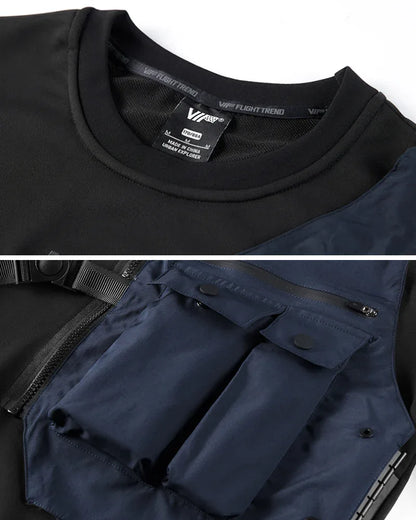 Ultimate Tactical Crew Sweatshirt -  comfortable - Cyberpunk Tactical Crew Sweatshirt for Comfort