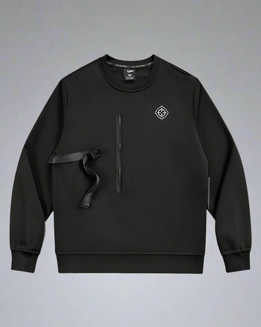 Ultimate Tactical Crew Sweatshirt - tactical sweatshirt - Cyberpunk Tactical Crew Sweatshirt for Comfort