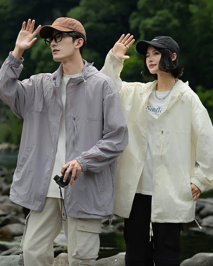 Ultimate UV Shield Hiking Jacket - sun protection jacket - Ultimate UV Shield Hiking Jacket for Outdoor Comfort