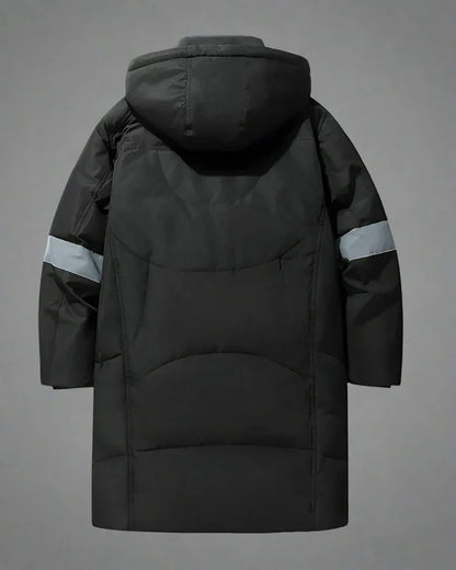 Unbeatable Warmth for Stormy Days -  durable clothing - Long Coat for Stormy Days with Ninja Style