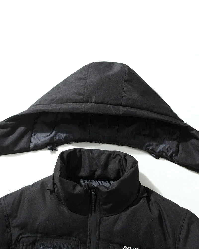 Unbeatable Warmth for Stormy Days -  ninja style coat - Long Coat for Stormy Days with Ninja Style