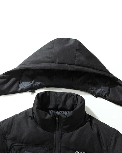 Unbeatable Warmth for Stormy Days -  ninja style coat - Long Coat for Stormy Days with Ninja Style
