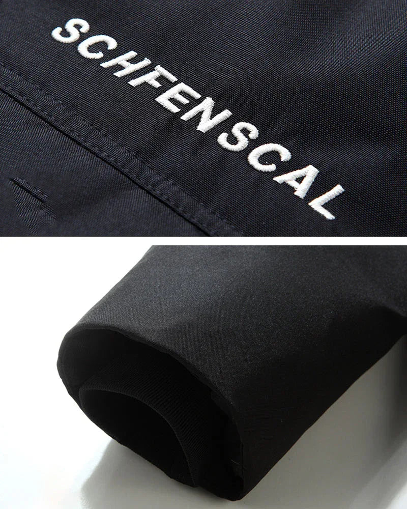 Unbeatable Warmth for Stormy Days -  techwear - Long Coat for Stormy Days with Ninja Style