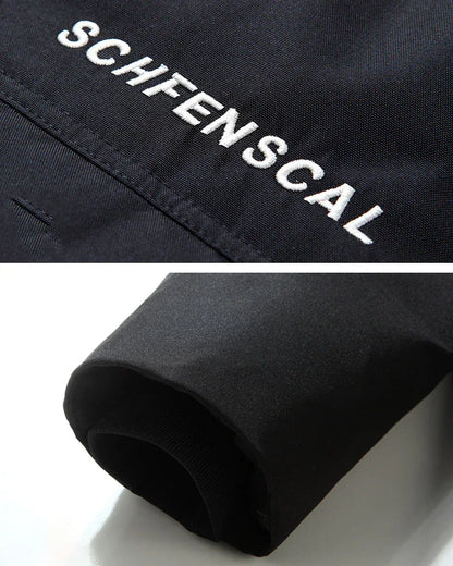 Unbeatable Warmth for Stormy Days -  techwear - Long Coat for Stormy Days with Ninja Style