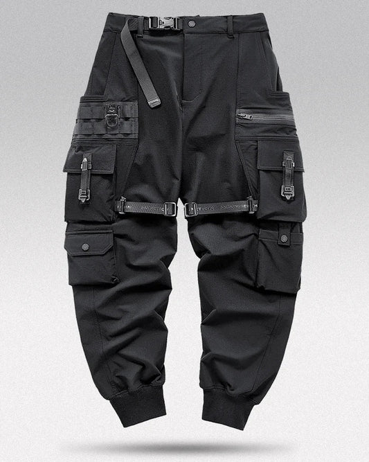 Urban Black Tech Cargo Pants - cargo pants for urban adventurers - Urban Black Tech Cargo Pants for Every Adventure