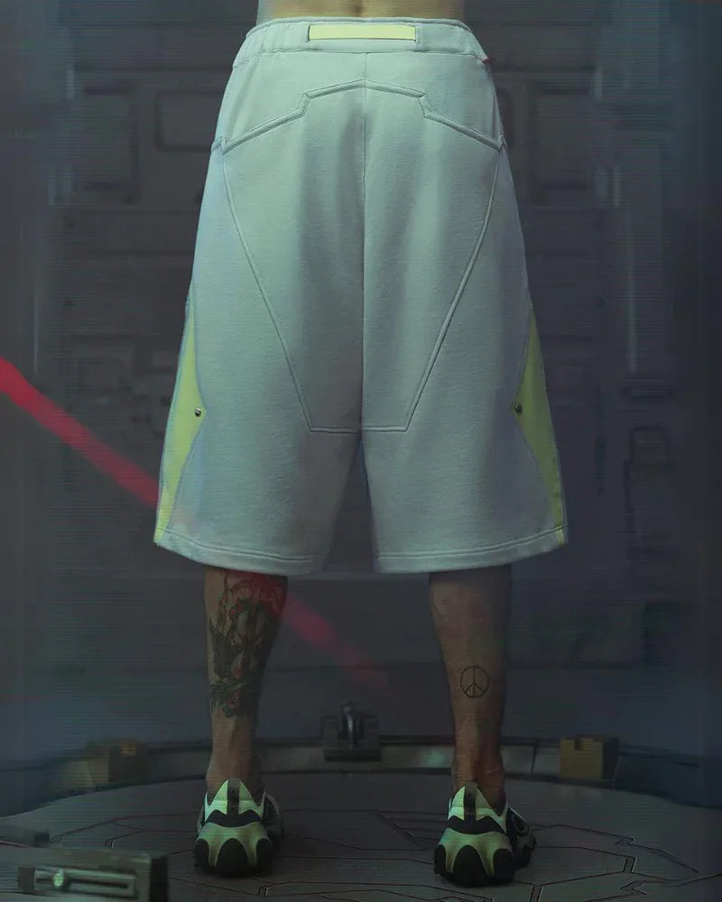 Urban Cyber Sports Shorts -  cyberpunk - Stylish Cyber Sports Shorts for Modern Look