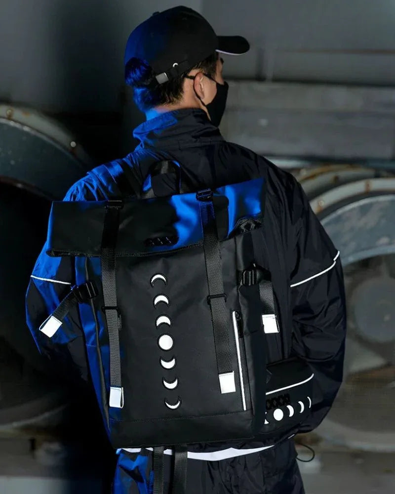 Urban Explorer Reflective Backpack -  comfortable carrying backpack - Versatile Urban Explorer Reflective Backpack