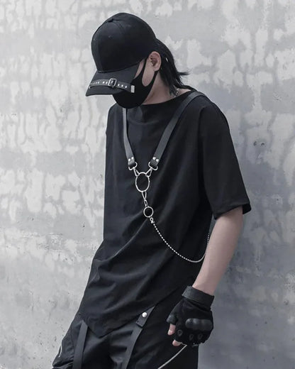 Urban Japanese Techwear T-Shirt -  comfortable t-shirt - Urban Japanese Techwear T-Shirt for Daily Style