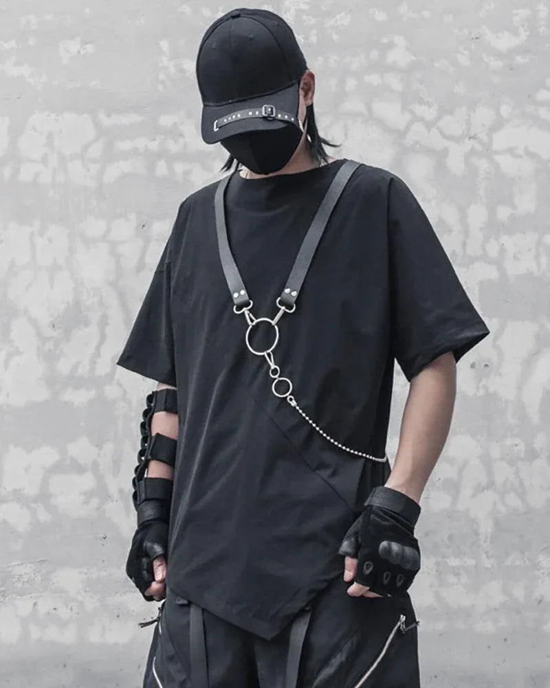 Urban Japanese Techwear T-Shirt -  everyday wear t-shirt - Urban Japanese Techwear T-Shirt for Daily Style