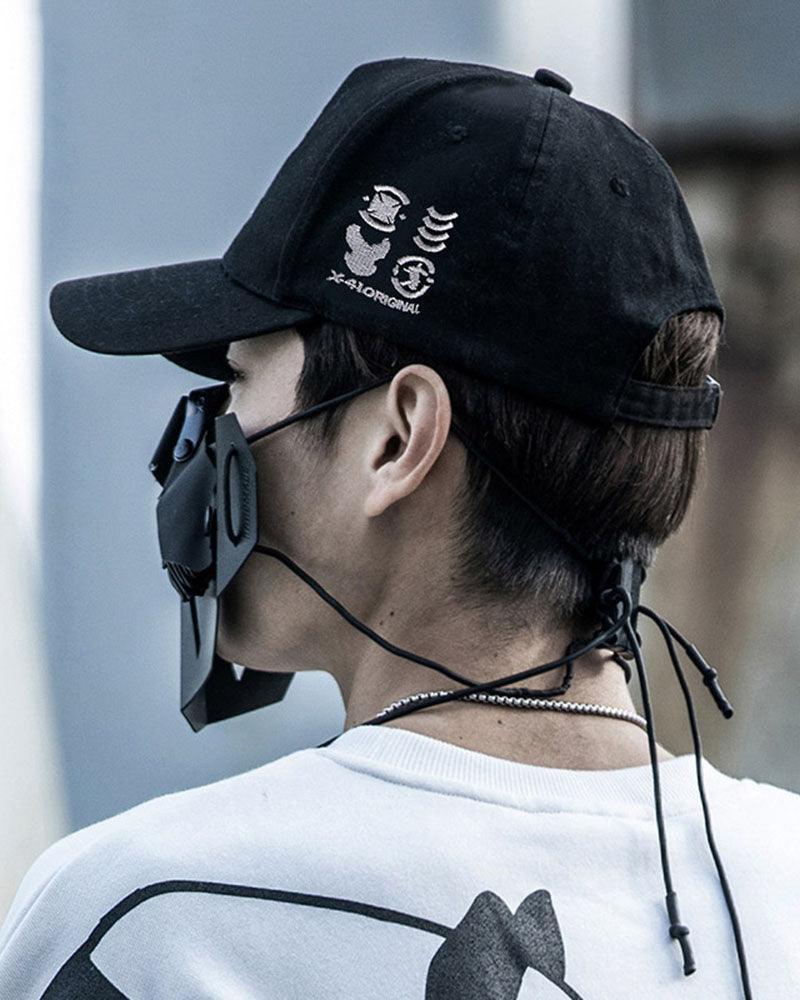 Urban Night Vibes Cap -  black cap - Urban Night Vibes Cap for Everyday Comfort