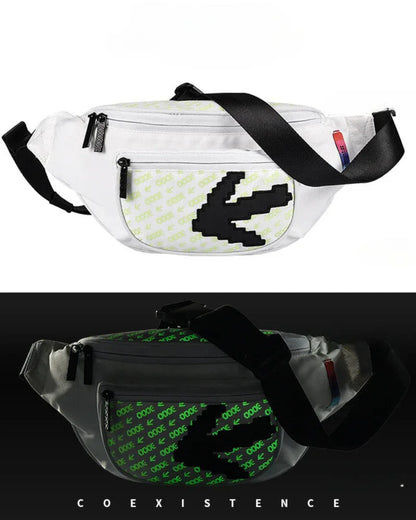 Urban Reflective Chest Pack -  chest pack - Reflective Chest Pack for Nighttime Activities