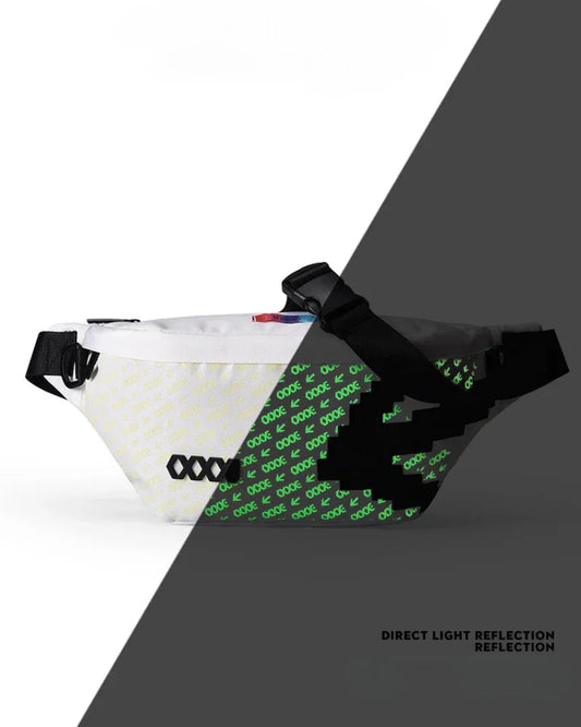 Urban Reflective Chest Pack - reflective bag - Reflective Chest Pack for Nighttime Activities