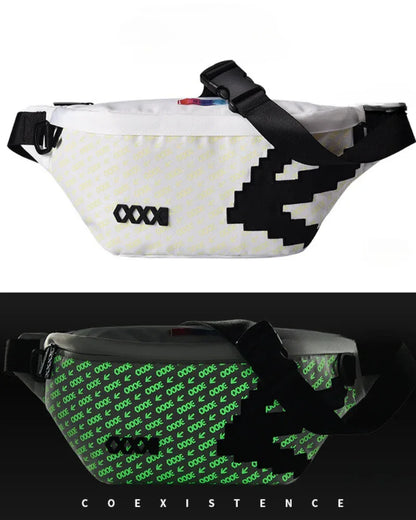 Urban Reflective Chest Pack - visibility in low light - Reflective Chest Pack for Nighttime Activities