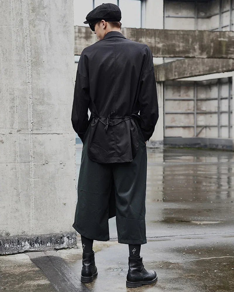 Urban Stealth Ninja Trousers - japanese aesthetic pants - Urban Stealth Ninja Trousers for Comfort and Style