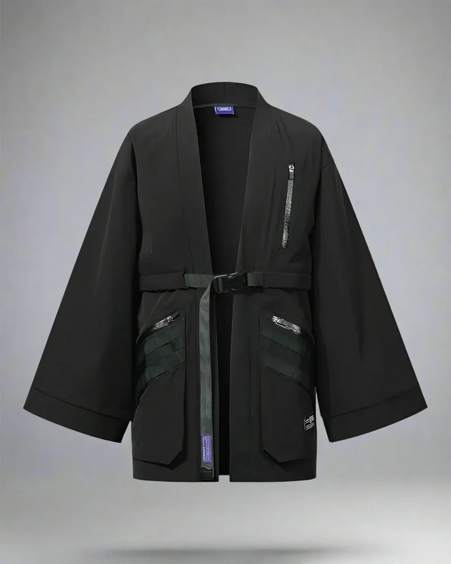 Urban Stealth Warrior Kimono -  kimono - Urban Stealth Warrior Kimono for Modern Adventures