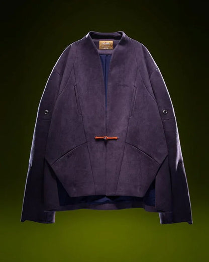 Urban Suede Cyberpunk Jacket -  comfortable streetwear - Stylish Urban Suede Cyberpunk Jacket for All Occasions