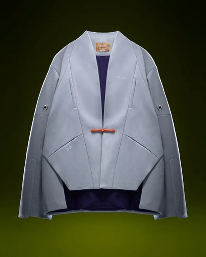 Urban Suede Cyberpunk Jacket - techwear-core - Stylish Urban Suede Cyberpunk Jacket for All Occasions