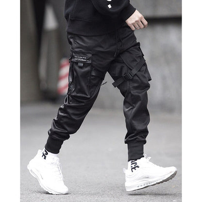 Urban Techwear Cargo Pants -  breathable fabric pants - Urban Techwear Cargo Pants for Everyday Style