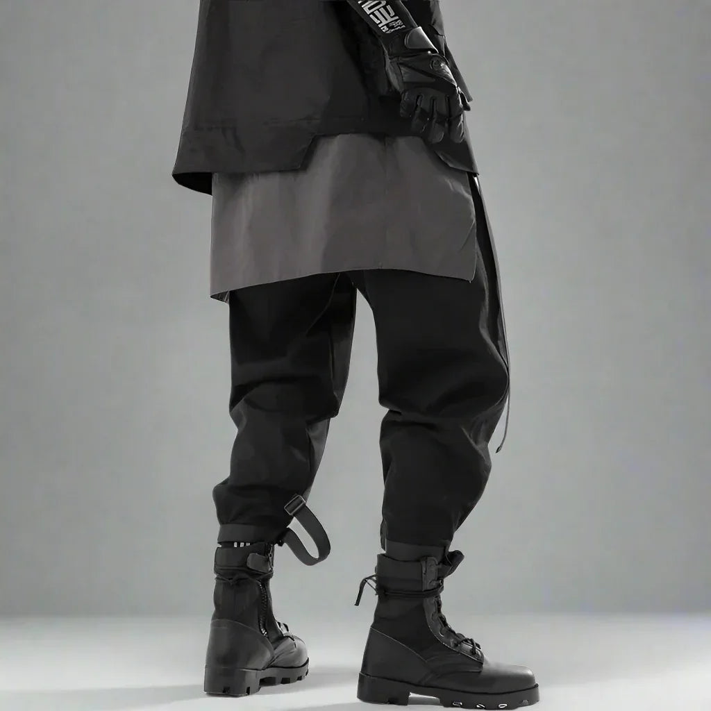 Urban Techwear Utility Pants - urban pants - Urban Techwear Utility Pants for Everyday Style