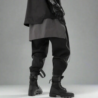 Urban Techwear Utility Pants - urban pants - Urban Techwear Utility Pants for Everyday Style
