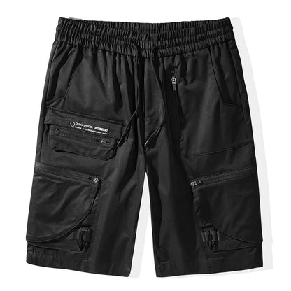 Urban Techwear Utility Shorts -  utility shorts - Urban Techwear Utility Shorts for Everyday Comfort