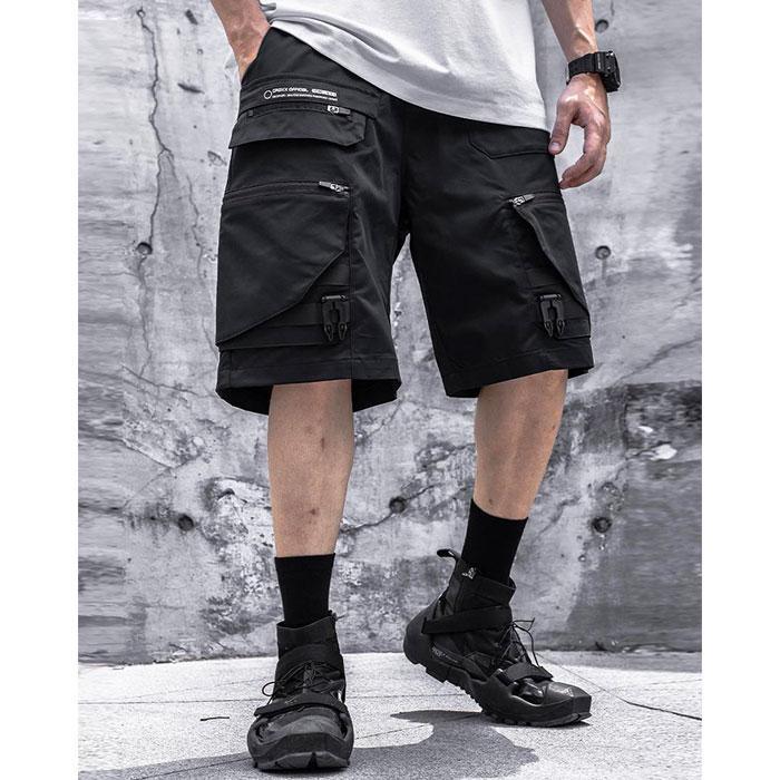 Urban Techwear Utility Shorts -  durable shorts - Urban Techwear Utility Shorts for Everyday Comfort