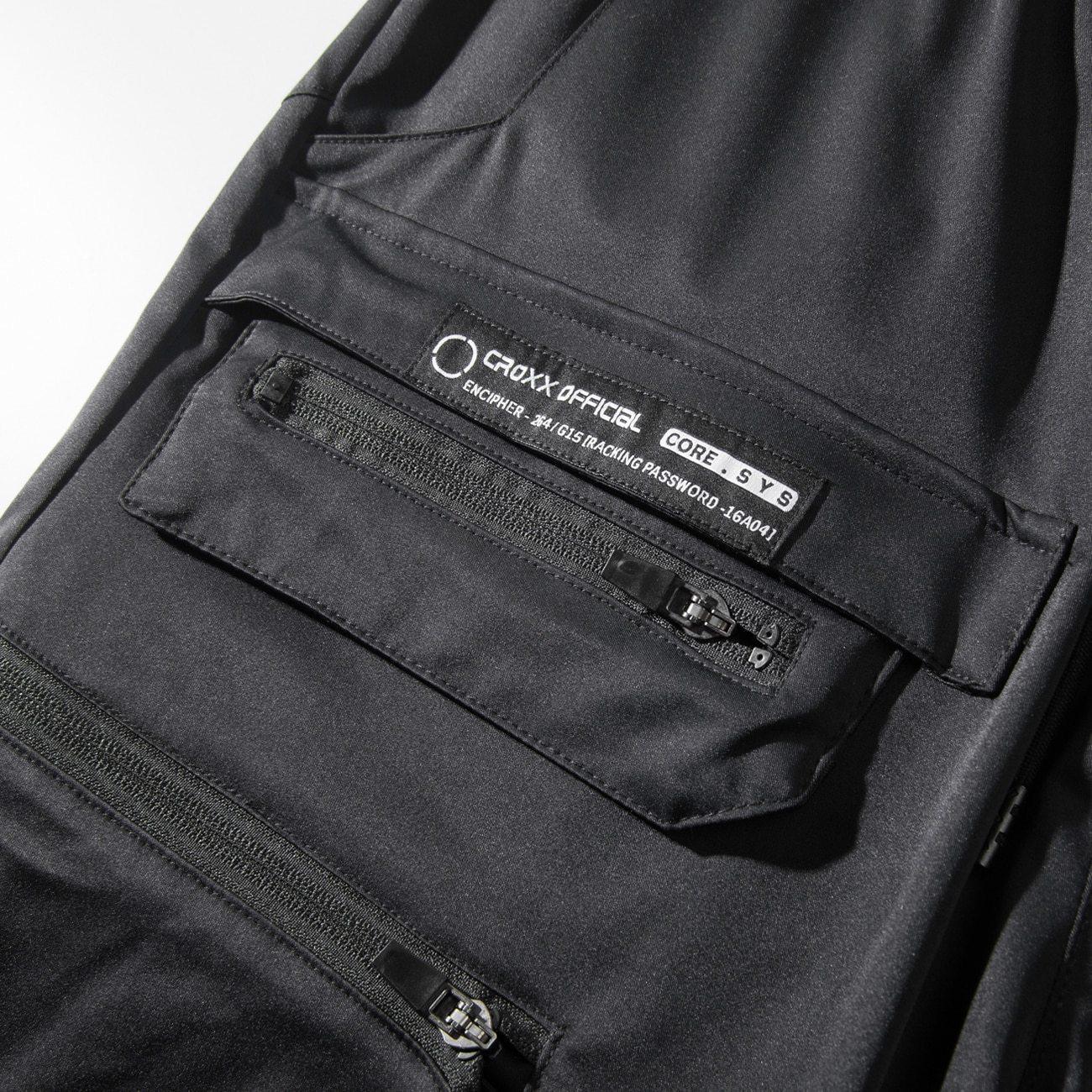 Urban Techwear Utility Shorts - functional shorts for city life - Urban Techwear Utility Shorts for Everyday Comfort