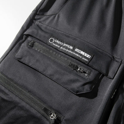 Urban Techwear Utility Shorts - functional shorts for city life - Urban Techwear Utility Shorts for Everyday Comfort