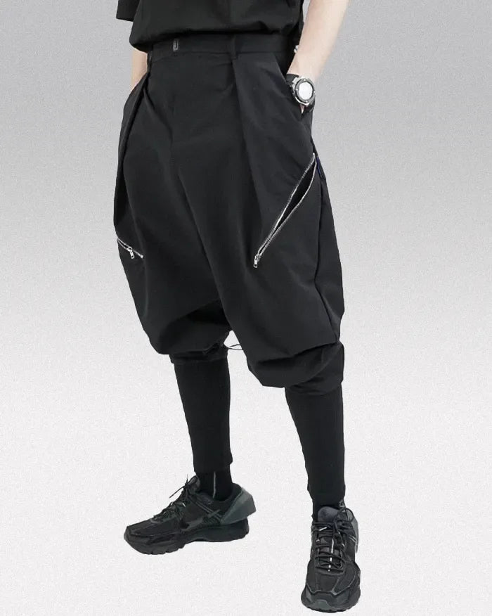 Urban Techwear Utility Trousers -  comfortable urban pants - Urban Techwear Utility Trousers for Comfort and Style