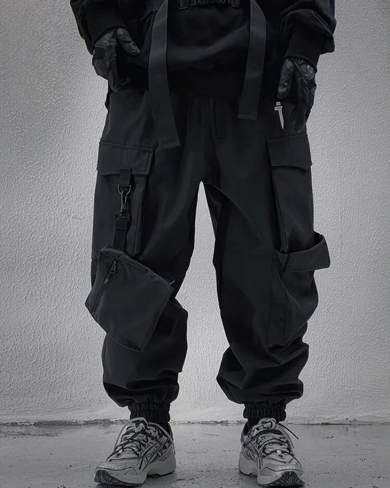 Utility-Ready Cargo Trousers - functional cargo pants - Utility-Ready Cargo Trousers for Active Styles