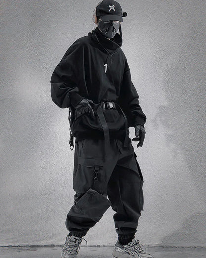 Utility-Ready Cargo Trousers -  hip hop - Utility-Ready Cargo Trousers for Active Styles