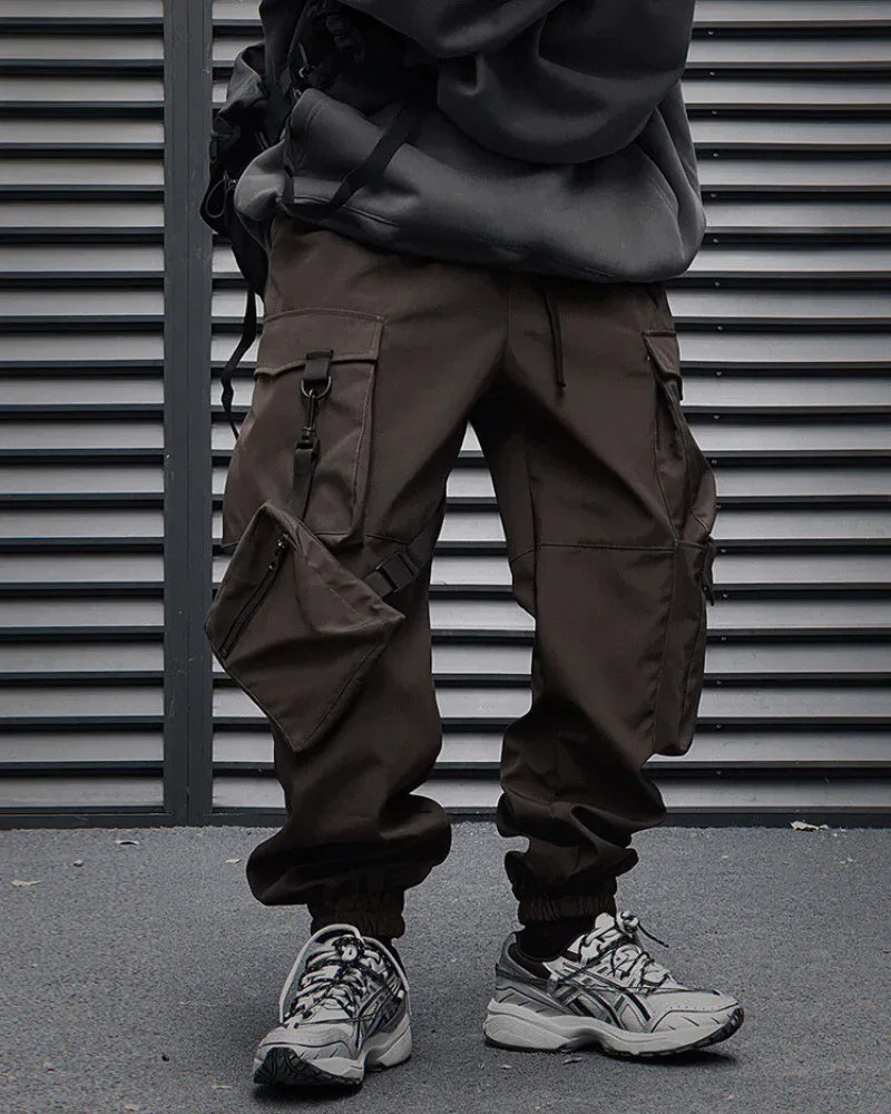 Utility-Ready Cargo Trousers - techwear-core - Utility-Ready Cargo Trousers for Active Styles