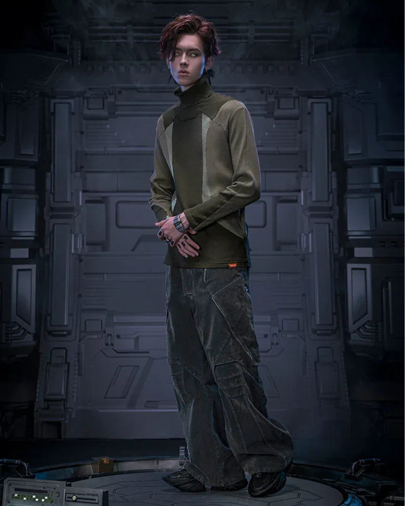 Velvet Touch Distressed Denim -  everyday wear - Stylish Velvet Touch Distressed Denim Pants