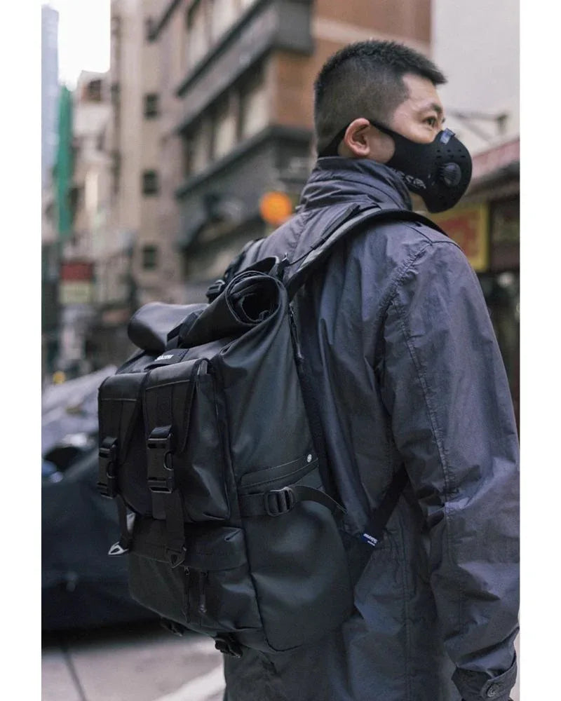 Versatile Adventure-Ready Backpack -  adjustable volume backpack - Adventure-Ready Large Capacity Backpack